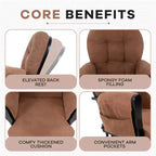 Set Glider e Ottomana da Cameretta Home Imports Emporium per Allattamento e Relax