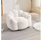 Poltrona a Sacco Moderna Okak, Poltrone a Botte con Memory Foam, Poltrona Piccola da Salotto, Ufficio, Appartamento