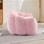 Poltrona a Sacco Moderna Okak, Poltrone a Botte con Memory Foam, Poltrona Piccola da Salotto, Ufficio, Appartamento