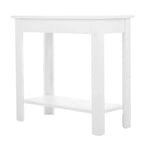 Lavish Home Narrow End Table with Charging Station