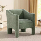 Christopher Knight Home Adela Sedia da salotto moderna americana in ciniglia con schienale a botte