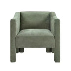 Christopher Knight Home Adela Sedia da salotto moderna americana in ciniglia con schienale a botte