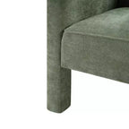 Christopher Knight Home Adela Sedia da salotto moderna americana in ciniglia con schienale a botte