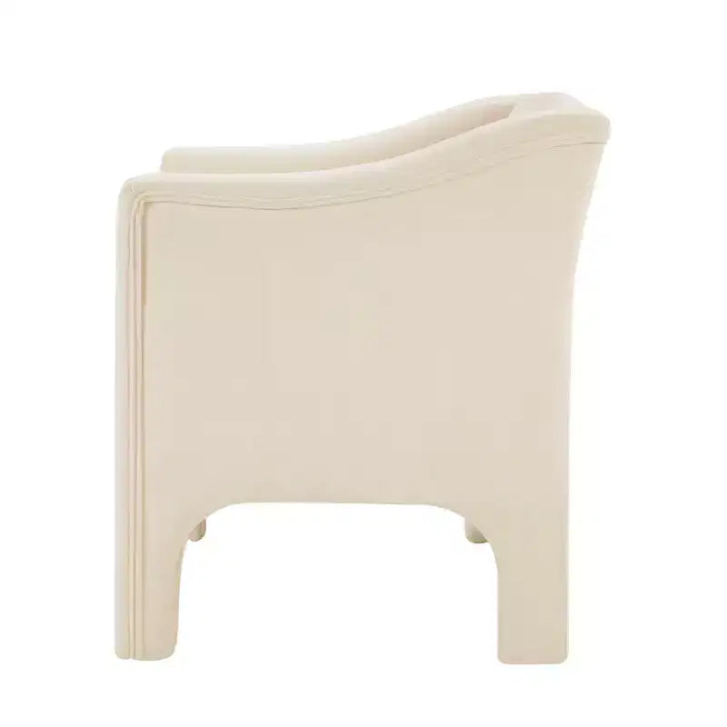 Christopher Knight Home Adela Sedia da salotto moderna americana in ciniglia con schienale a botte