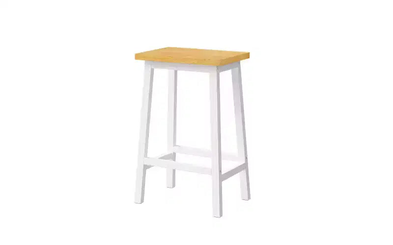 EHMKNP Set di 2 sgabelli da bar alti 65 cm, sgabelli da cucina con poggiapiedi, sgabelli da fattoria per sala da pranzo, cucina, bancone