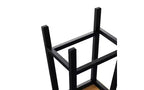 EHMKNP Set di 2 sgabelli da bar alti 65 cm, sgabelli da cucina con poggiapiedi, sgabelli da fattoria per sala da pranzo, cucina, bancone