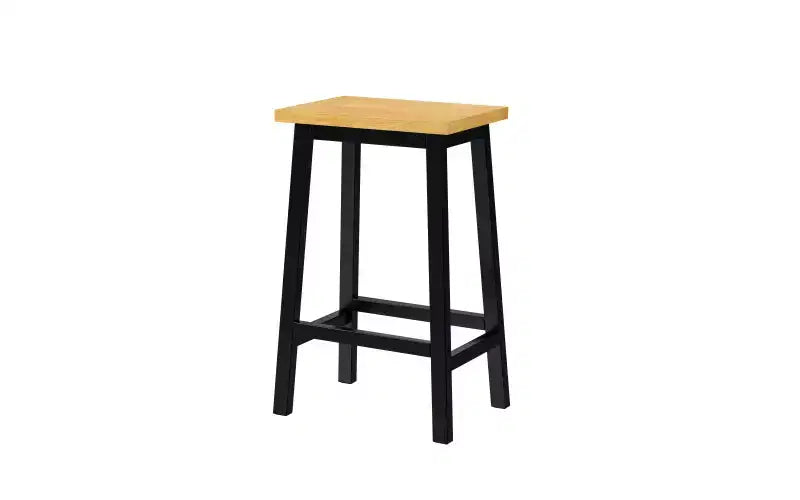 EHMKNP Set di 2 sgabelli da bar alti 65 cm, sgabelli da cucina con poggiapiedi, sgabelli da fattoria per sala da pranzo, cucina, bancone