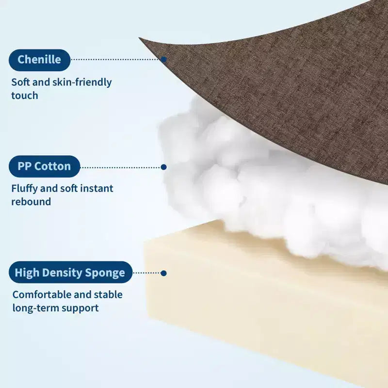 Poltrona reclinabile oversize GustoWave per adulti con massaggio e calore, divano reclinabile imbottito in tessuto traspirante per soggiorno