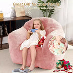 Touch Poltrona Sacco, Poltrona Accent in Poliestere 320GSM con Imbottitura in Spugna ad Alta Resilienza, Poltrona Lounge Ultra Morbida per Soggiorno, Camera da Letto