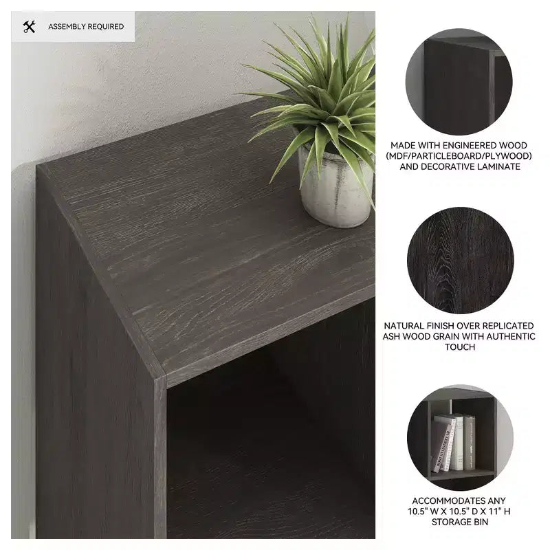 Signature Design by Ashley, Organizer Contenitore a 6 Cubi - Libreria Aperta Versatile e Unità Espositiva per l'Organizzazione della Casa Moderna