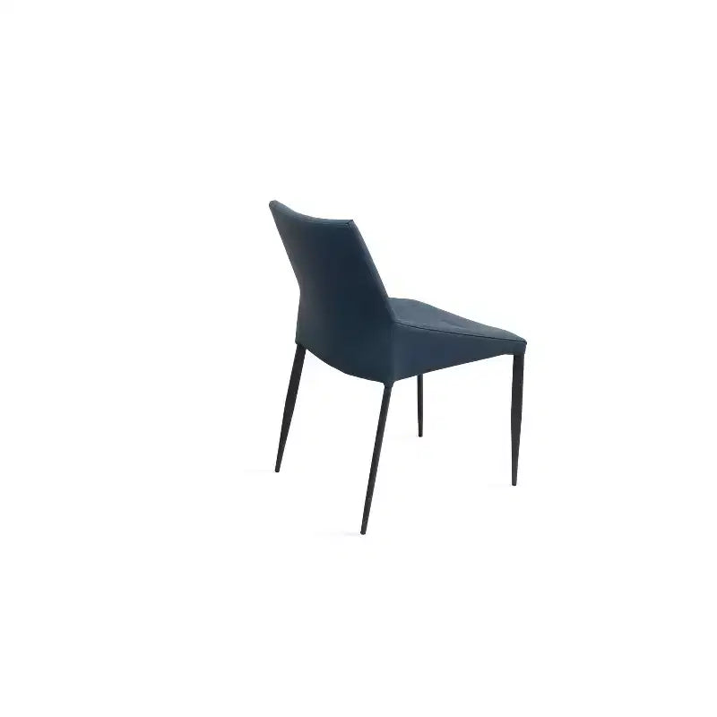 HomeStock Set di 1 sedia da pranzo in similpelle marrone da 71 cm per uno stile di vita moderno ed elegante