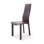 HomeStock Set di 2 sedie da pranzo in similpelle bianca da 33 pollici, una scelta chic per l'arredamento moderno e sedute versatili per la casa