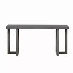 Okak 63IN Consolle Moderna con Gambe in Legno Massello, Elegante Tavolo da Ingresso con Piano Spesso, Tavolo da Corridoio per Soggiorno, Camera da Letto
