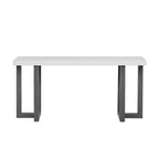 Okak 63IN Consolle Moderna con Gambe in Legno Massello, Elegante Tavolo da Ingresso con Piano Spesso, Tavolo da Corridoio per Soggiorno, Camera da Letto