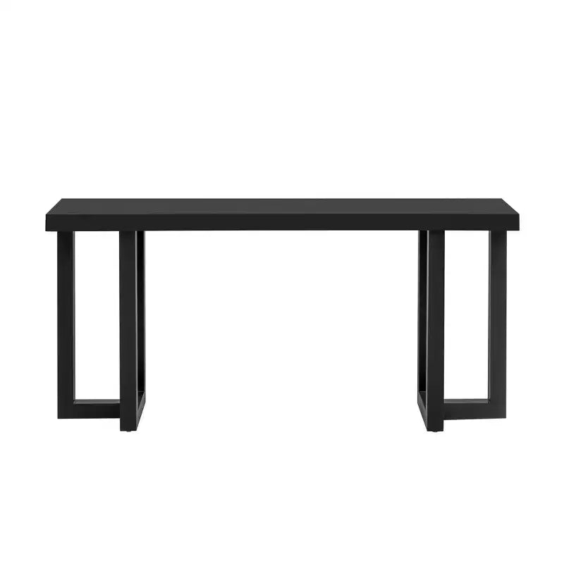Okak 63IN Consolle Moderna con Gambe in Legno Massello, Elegante Tavolo da Ingresso con Piano Spesso, Tavolo da Corridoio per Soggiorno, Camera da Letto