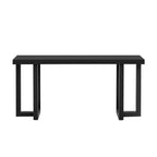 Okak 63IN Consolle Moderna con Gambe in Legno Massello, Elegante Tavolo da Ingresso con Piano Spesso, Tavolo da Corridoio per Soggiorno, Camera da Letto