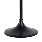 Elegante tavolino, tavolino da appoggio o comodino piccolo per l'arredamento della stanza - Tavolino da bevande sottile in metallo con piano in marmo e base a tromba