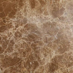 Elegante tavolino, tavolino da appoggio o comodino piccolo per l'arredamento della stanza - Tavolino da bevande sottile in metallo con piano in marmo e base a tromba