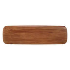 Panca in legno di acacia Alaterre Calais da 122 cm, colore castagno