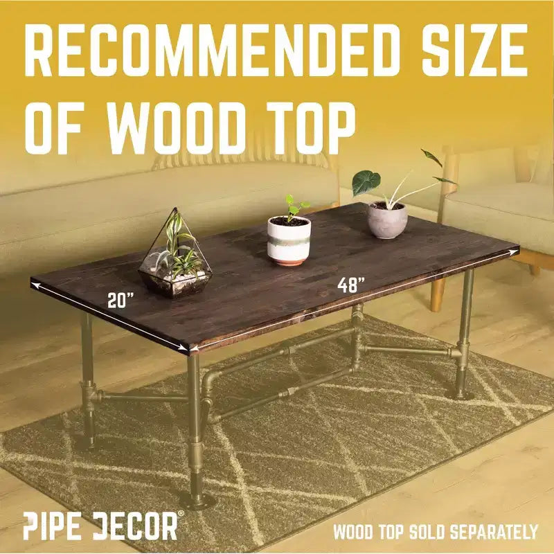 Tavolino Loop di PIPE DECOR