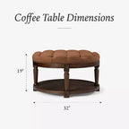 Tavolino da caffè rotondo Mesa