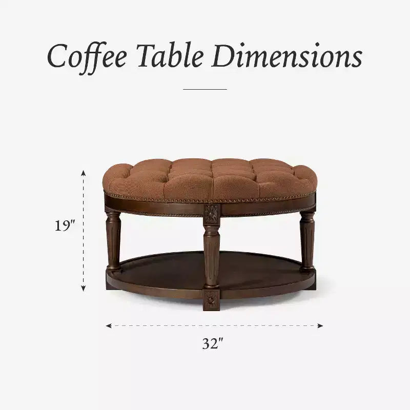 Tavolino da caffè rotondo Mesa