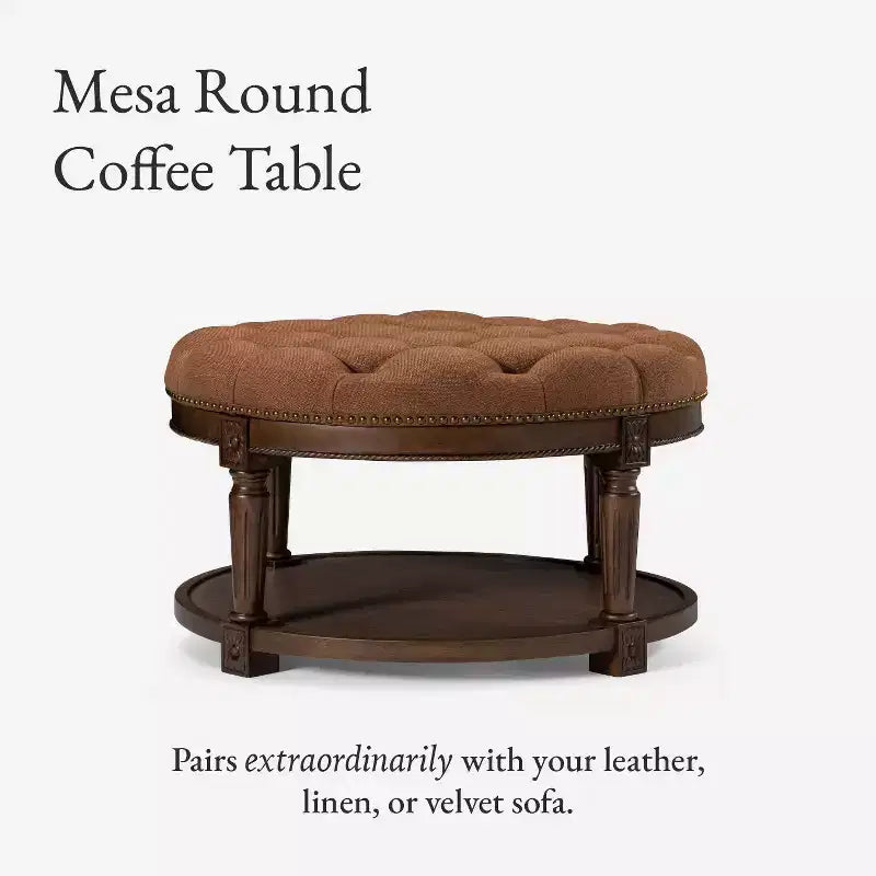Tavolino da caffè rotondo Mesa