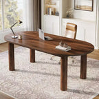 Scrivania direzionale Lantine 63, Scrivania per computer in legno, Grande tavolo da studio e scrittura, Postazione di lavoro per ufficio domestico/azienda