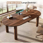 Scrivania direzionale Lantine 63, Scrivania per computer in legno, Grande tavolo da studio e scrittura, Postazione di lavoro per ufficio domestico/azienda