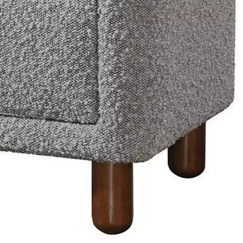 Comodino Royal Hampton 20 pollici, 2 cassetti, rivestimento Bouclé