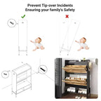 Mobile scarpiera a 2 cassetti TruAIR - Organizzatore per ingresso in rattan stile rustico per 20 paia (indipendente, montaggio senza attrezzi)