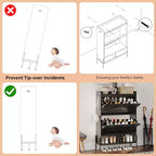 Mobile scarpiera a 2 cassetti TruAIR - Organizzatore per ingresso in rattan stile rustico per 20 paia (indipendente, montaggio senza attrezzi)
