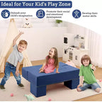 Divano Modulare per Bambini, Divano da Gioco in Schiuma per Bambini e Bambine con Cuscini Rimovibili, Divano Morbido Convertibile per Camera da Letto o Sala Giochi