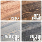 Scrivania da ufficio in legno massello di cedro RESTORE Sunset di Pipe Decor