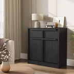 Credenza Buffet con 2/4 Cassetti, Mobile da Caffè Grande 31.5/62 con Contenitore, Tavolo Buffet Moderno per Cucina e Sala da Pranzo