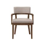 Christopher Knight Home Amelia, sedie da pranzo imbottite in boucle in stile moderno di metà secolo con braccioli a forma di U (set da 2)