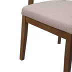 Christopher Knight Home Amelia, sedie da pranzo imbottite in boucle in stile moderno di metà secolo con braccioli a forma di U (set da 2)