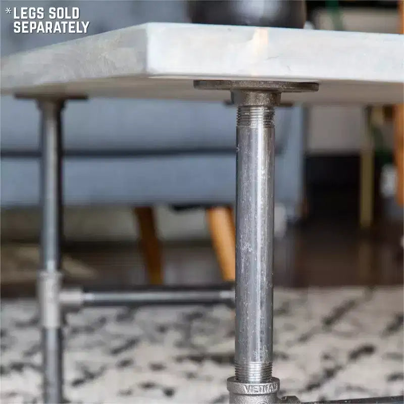 RESTORE Tavolo da caffè in legno massello Riverstone Grey di Pipe Decor