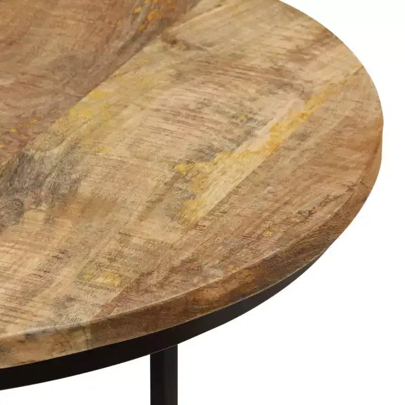 Set di Tavolini Nido in Legno Naturale (2 Pezzi)