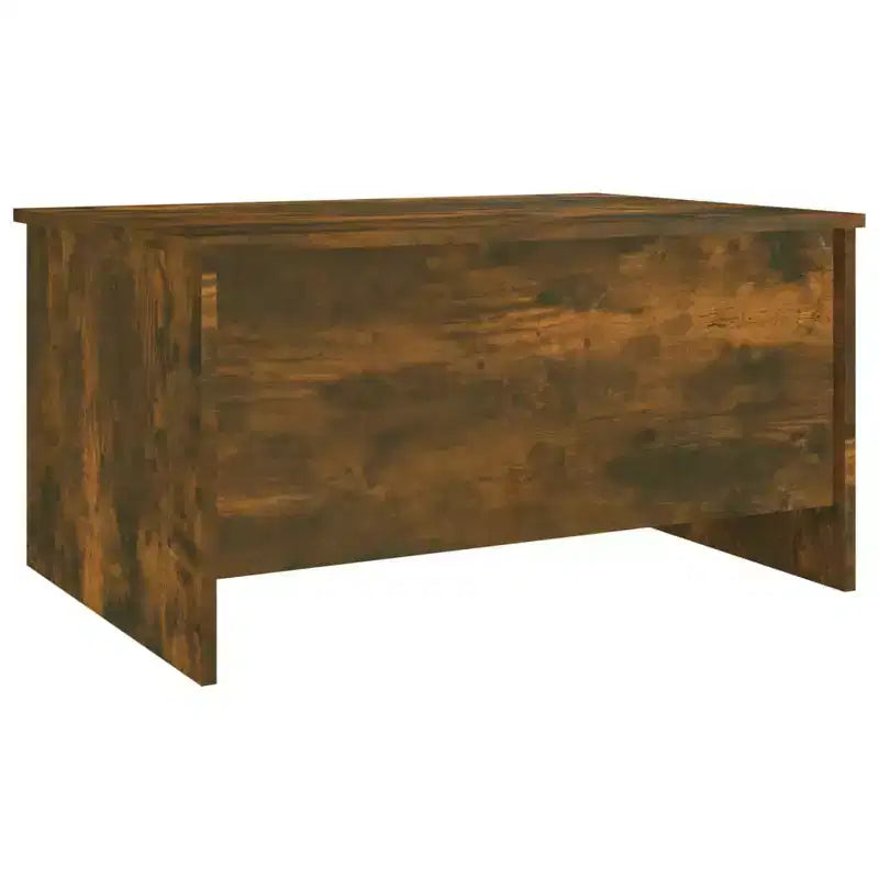 Tavolino da Salotto in Legno Ingegnerizzato Quercia Fumé 80 x 55,5 x 41,5 cm