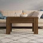 Tavolino Caffè Rovere Marrone Legno Composito 101 x 49 x 52 cm