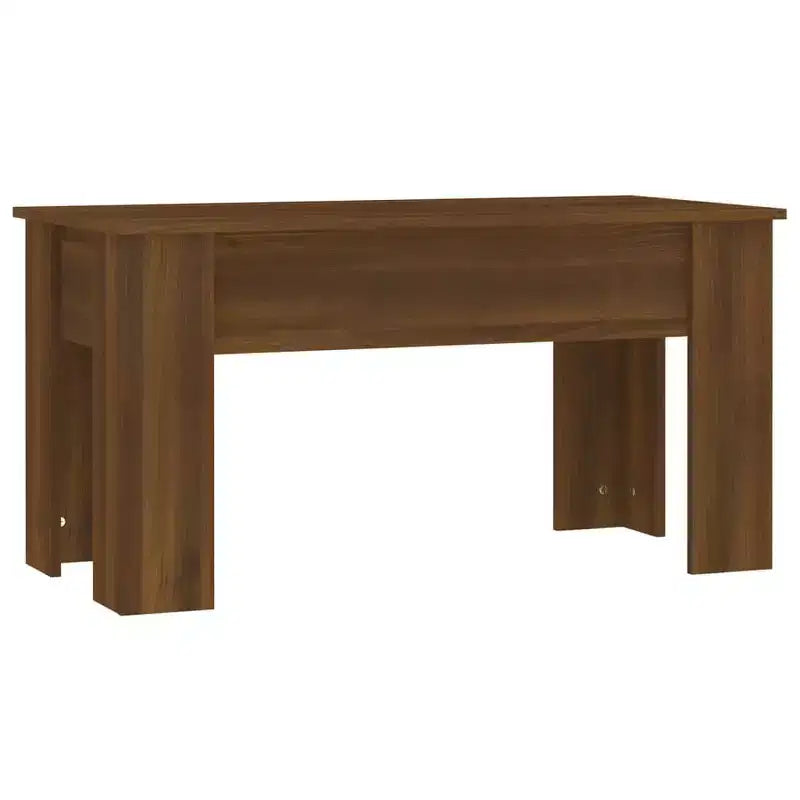 Tavolino Caffè Rovere Marrone Legno Composito 101 x 49 x 52 cm