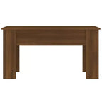 Tavolino Caffè Rovere Marrone Legno Composito 101 x 49 x 52 cm
