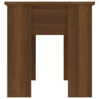 Tavolino Caffè Rovere Marrone Legno Composito 101 x 49 x 52 cm