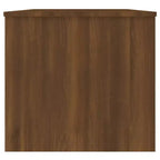 Tavolino da Caffè in Legno Composito Rovere Marrone Medio Scomparti Nascosti