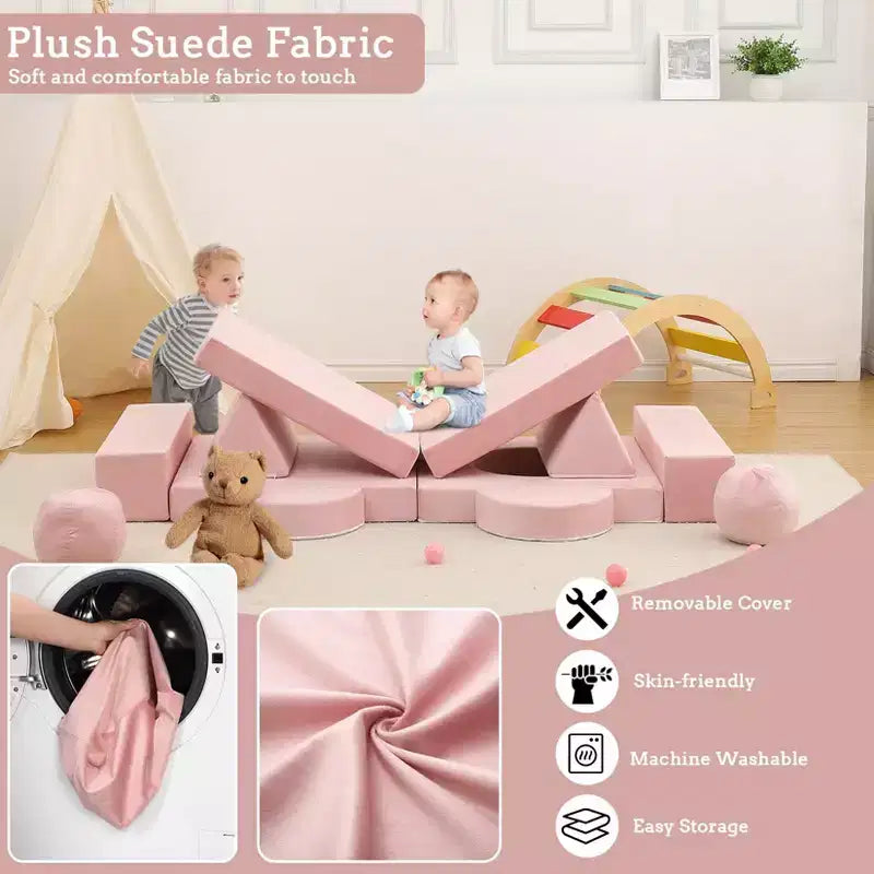 Divano da gioco componibile per bambini 12 pezzi Divano componibile per bambini per sala giochi e camera da letto