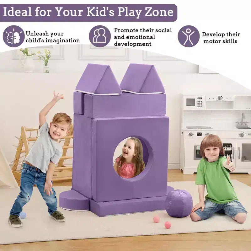Divano da gioco componibile per bambini 12 pezzi Divano componibile per bambini per sala giochi e camera da letto