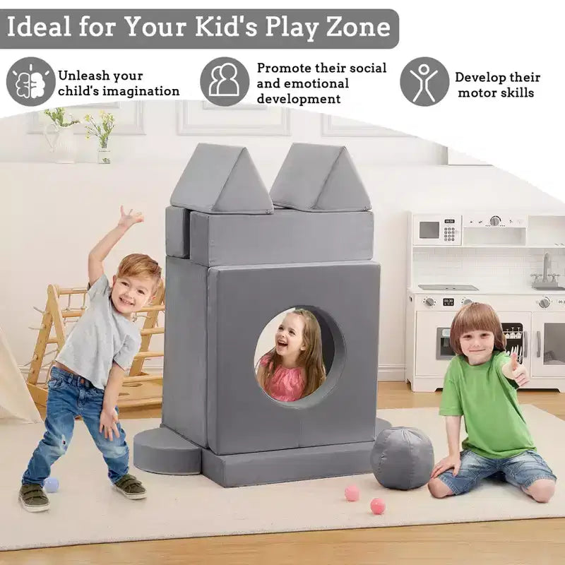 Divano da gioco componibile per bambini 12 pezzi Divano componibile per bambini per sala giochi e camera da letto