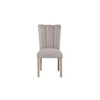 HomeStock D8683 Dining Chair - Beige Kit Of 2