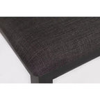 Jofran, Sedia da pranzo imbottita con schienale a doghe American Rustics con borchie decorative (set di 2)